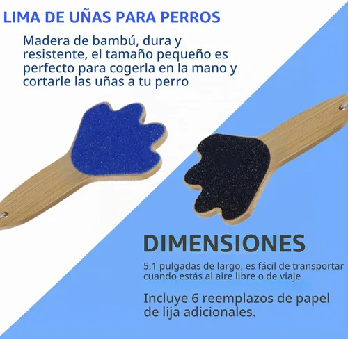 Vista 7 de Tablero de Rascado para Perros Almohadilla de Rascado para Perros Herramienta Multifuncional de Corte Alternativa a Cortaúñas Lima de Uñas
