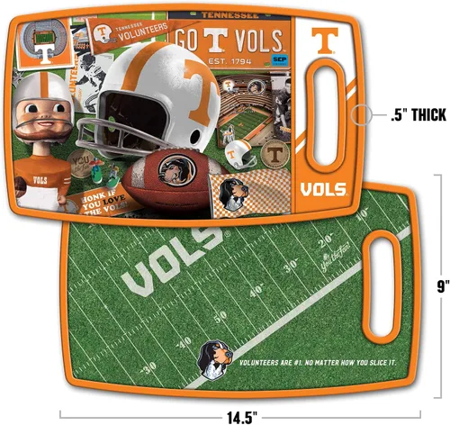 Vista 15 de YouTheFan NCAA Retro Series Tabla de cortar