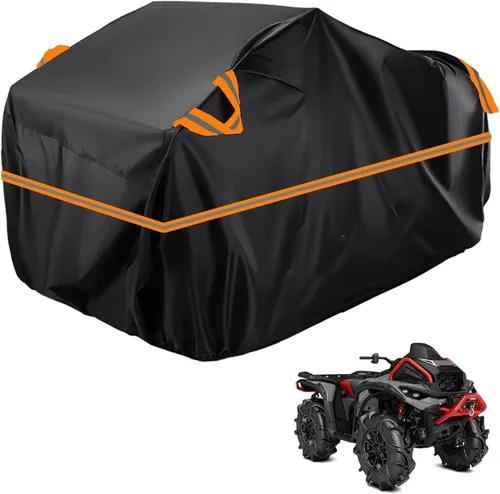 Vista 413 de Cubierta para ATV impermeable compatible con Arctic Cat H1 EFI TRV Cruiser 4x4 2011, cubierta de 210D para vehículos de 4 ruedas, cubierta para quad