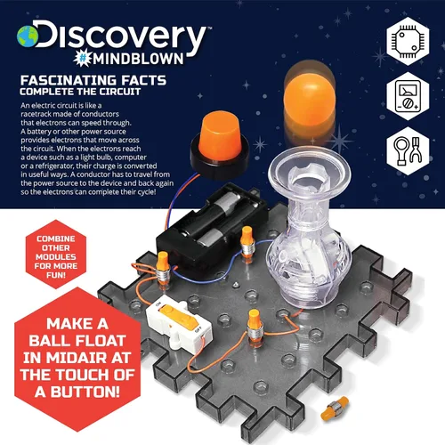 Vista 4 de Discovery #MINDBLOWN - Juego de mini experimentos electrónicos de circuitos de acción, kit de juguete de ingeniería para construir tú mismo, explora