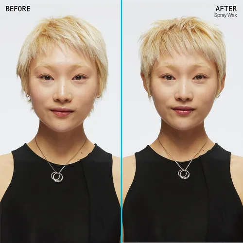 Vista 12 de Redken Spray Wax Invisible Texture Mist Cera en aerosol de acabado de alto impacto Añade cuerpo voluminizador, dimensión y domina los vuelos