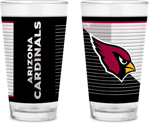 Vista 13 de Rico Industries NFL Football Main - Juego de 2 vasos clásicos de 16 onzas con logotipo impreso digitalmente, apto para lavavajillas NFL Football