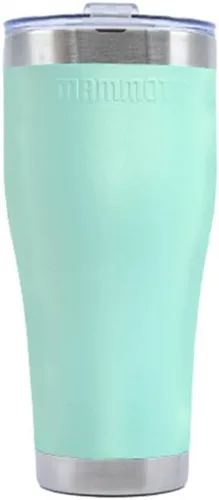 Vista 5 de Mammoth Coolers Rover - Vaso térmico de doble pared con aislamiento al vacío, acero inoxidable, 30 onzas