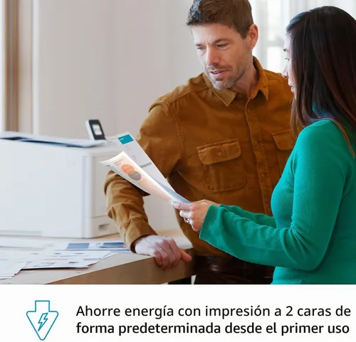 Vista 6 de Impresora HP Color LaserJet Pro M454dw (W1Y45A), Blanco
