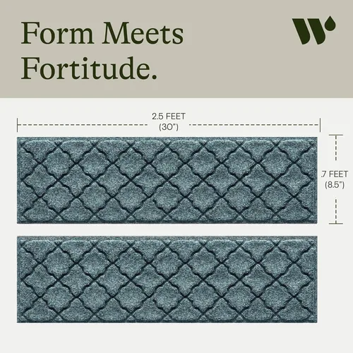 Vista 2 de Tapete Cordova de Bungalow Flooring, Bluestone