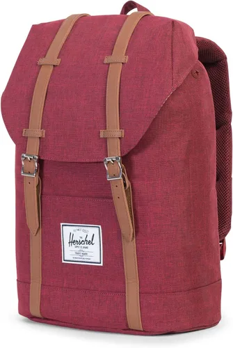 Vista 7 de Herschel Retreat - Mochila, marrón claro (Winetasting CrosshatchTan Synthetic Leather)), 10066-01158