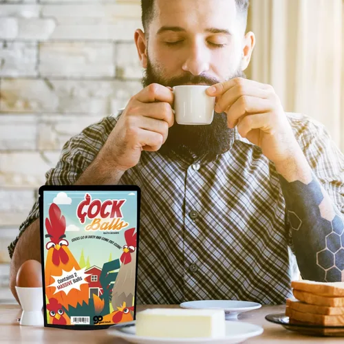 Vista 7 de Bolas de baño de gallo – Divertidos regalos de gallo para los amantes de los pollos – Bombas de baño gigantes para adultos – Regalo de pollo