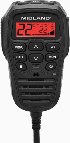 Vista 6 de Midland MXT275 15W MicroMobile GMRS Radio bidireccional