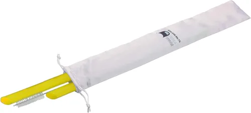 Vista 6 de Yellow Vocal Tubes para terapia del habla y canto - Pajitas de terapia para la salud vocal - Juego de 2 tubos de silicona para terapia de voz