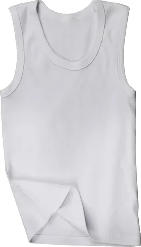 Vista 2 de ToBeInStyle - Camiseta sin mangas para niño, paquete de 4