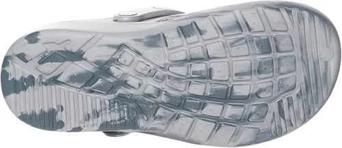 Vista 6 de Eagsouni Zuecos con soporte de arco para mujer y hombre, unisex, para adultos, antideslizantes, para exteriores, playa, color gris, 13-13.5