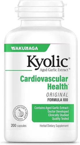 Vista 11 de Cápsulas con extractos de ajo añejado Kyolic, fórmula 100 original cardiovascular, 10041, 1, 1 Supports Circulatory Function and Overall Heart
