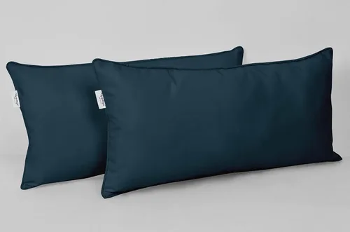 Vista 70 de Funda de almohada lumbar de tela de poliéster para interiores y exteriores, impermeable, rectangular, para todo tipo de clima, para muebles