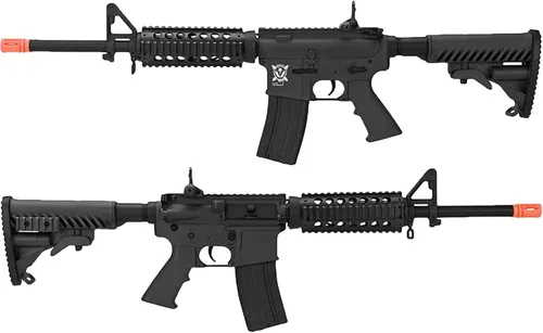 Vista 3 de Evike Airsoft - APS Kompetitor Rifle eléctrico Blowback M4 AEG Airsoft (Modelo: M4 RIS)