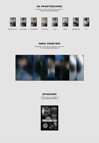Vista 6 de STRAY KIDS ODDINARY Mini Album (STANDARD Ver.) ( SCANNING Ver. )