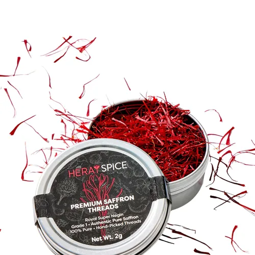 Vista 15 de Heray - Hilo de azafrán afgano premium, calidad Super Negin A+ Fresh Pure All Red Thread, especias doradas para bouillabaisse, risotto, paella, té