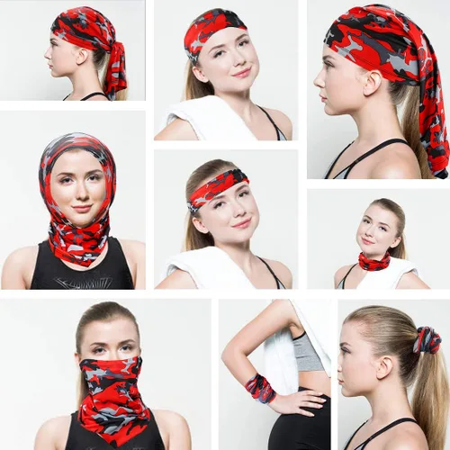 Vista 5 de 6 piezas de protección UV para el cuello, protector solar transpirable, protector solar