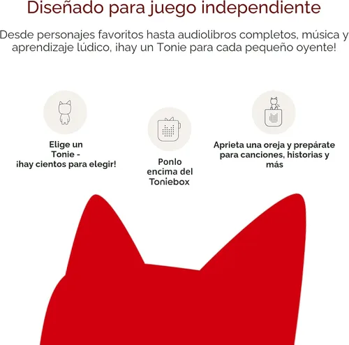 Vista 7 de Toniebox 2 - Conjunto de inicio de reproductor de audio para niños de 1+ con Playtime Puppy - Rosa nube Nube rosada