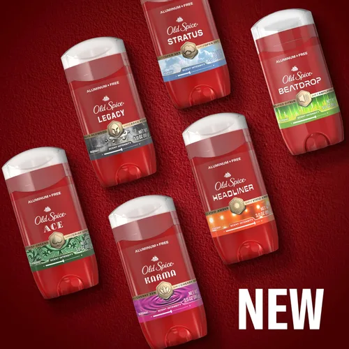 Vista 12 de Old Spice Desodorante sin aluminio para hombres, protección contra olores 24/7, aroma característico 24/7 y frescura duradera, se pone limpio, as
