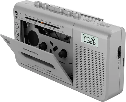 Vista 8 de TOMASHI Reproductor de cinta de casete,Grabadora de cinta,Convertidor
