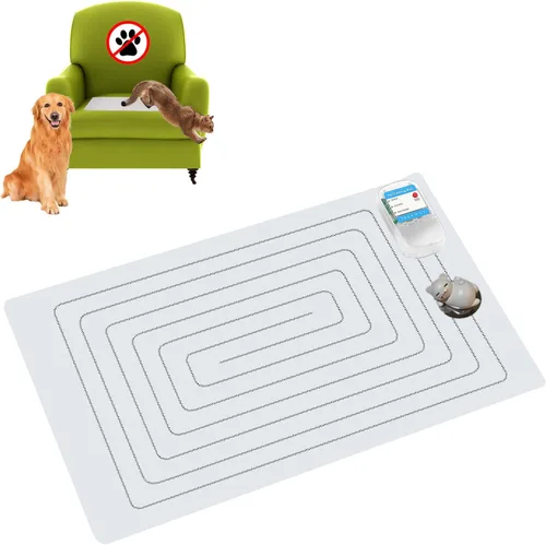 Vista 13 de SEERWAY Scat Pet Shock Mat 22x14 pulgadas: 3 modos de entrenamiento