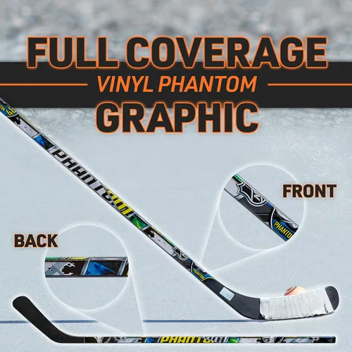 Vista 5 de Franklin Sports NHL Kids - Palos de hockey callejero para niños - Jóvenes, junior y senior - Diestros + zurdos - 40", 48" + 56