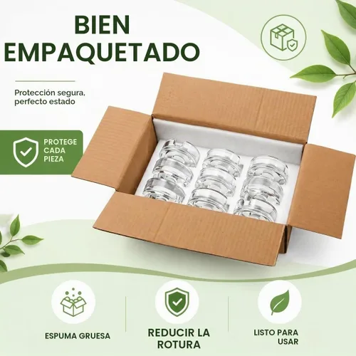 Vista 7 de Paquete de 9 pesas de fermentación con mango de fácil agarre, kit de fermentación de vidrio, tapas de fermentación para frascos Mason de boca ancha