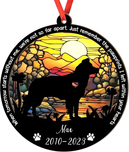 Vista 68 de Adorno personalizado para atrapasoles de sabueso afgano, adorno de Navidad de sabueso afgano – Regalo para perro amante, sabueso afgano