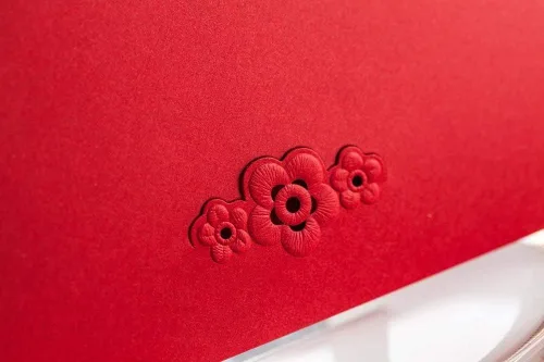 Vista 2 de 8 sobres rojos chinos, bolsillo para dinero, organizador de accesorios de fiesta, envolop para ocasiones de negocios, tarjetas invitadas, bodas