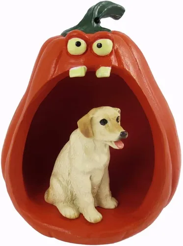 Vista 105 de Conversation Concepts Figura de Corgi galés de Halloween y calabaza Welsh Corgi Pembroke