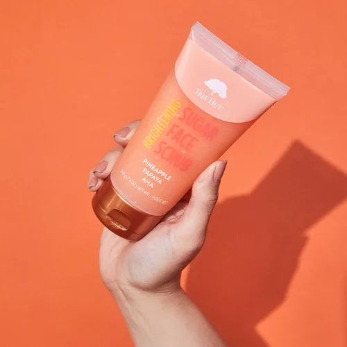 Vista 5 de Tree Hut Exfoliante facial iluminador de piña y papaya Limpia profundamente los poros para eliminar la piel muerta y las impurezas Cuidado
