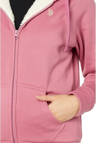 Vista 3 de US POLO ASSN Sudadera con capucha básica de forro polar