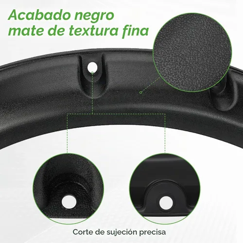 Vista 6 de 10L0L 4 guardabarros para carrito de golf, exactos para Yamaha G29 estándar y Drive 2007-2016, protectores de barro de plástico ABS resistentes a
