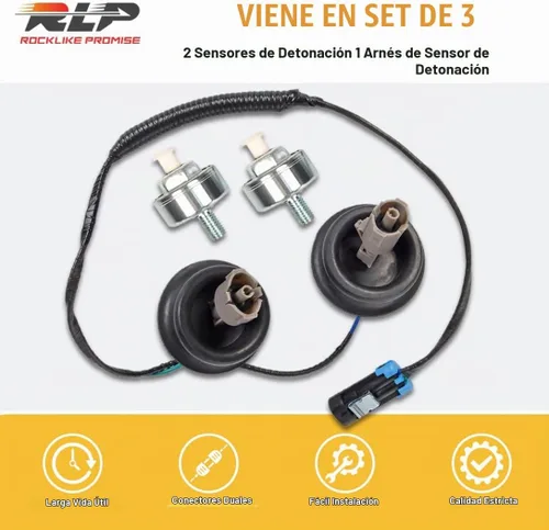 Vista 3 de Kit de sensor de golpe con arnés de cableado Reemplazar 12601822