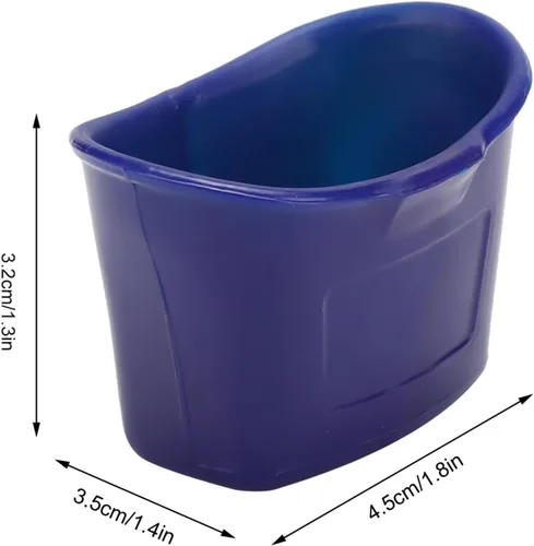 Vista 6 de Dispositivo de asistencia de gotas para los ojos, ayudante de gotas oculares, 1.8 x 1.4 x 1.3 pulgadas con diseño único de agujero con una sola