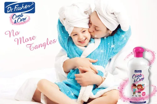 Vista 2 de Dr. Fischer Acondicionador sin lágrimas para niños y bebés. Fórmula sin enredos.