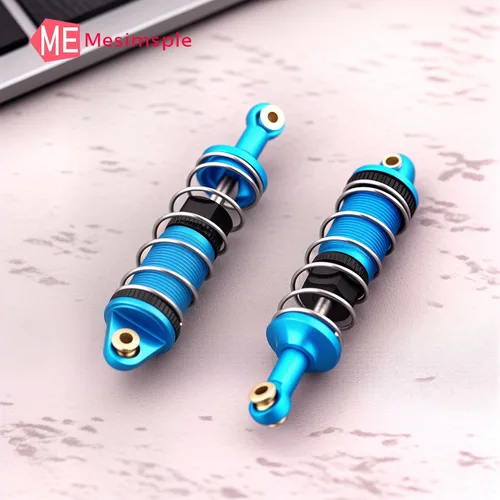 Vista 5 de Amortiguadores de aleación completa para 16207 16208 16209 16210 choque trasero delantero para H16BM H16GT H16DR H16 1/16 Series RC Car Upgrades