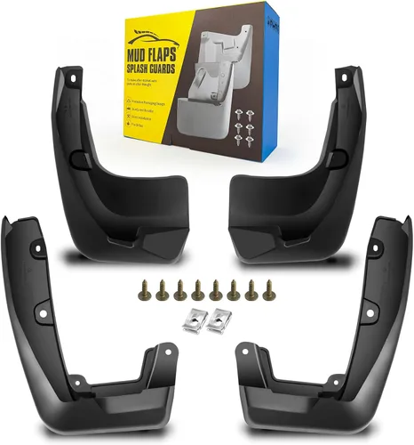 Vista 48 de Aleta de lodo Compatible con 2009-2010 Do-dge Ram 1500/2500/3500, 11-18 Ram 1500/2500/3500, Compatible con ruedas traseras simples, No es compatible