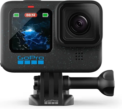 Vista 3 de GoPro HERO12 Black - Cámara de acción impermeable con video Ultra HD 5.3K60, fotos de 27 MP, HDR, sensor de imagen de 1/1.9", transmisión en vivo
