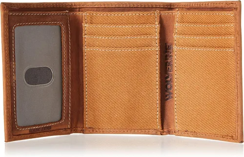 Vista 6 de WOLVERINE Men's CanvasLeather Trifold Wallet
