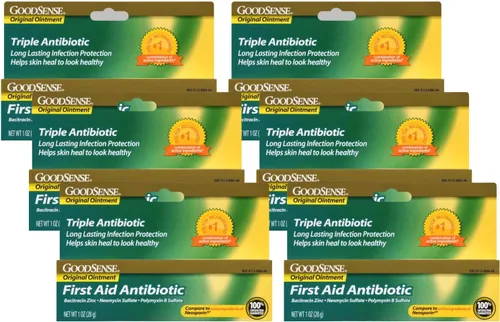 Vista 9 de Pomada antibiótica triple GoodSense, 1 oz