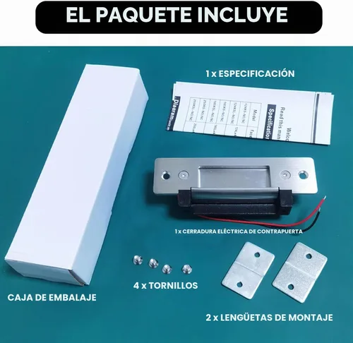 Vista 7 de Cerradura Eléctrica de Pestillo de Puerta de Servicio Pesado Estándar ANSI Mejorada 2025 para Sistema de Control de Acceso de Puerta