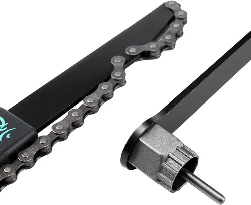 Vista 5 de Juegos de herramientas de extracción de cassette - Llave de cadena y herramienta de anillo de bloqueo para instalación y extracción de cassette