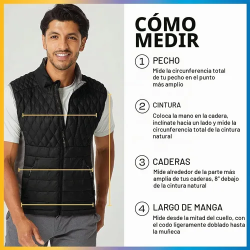 Vista 5 de PYVOT Men's Journey Weighted Vest, Fitness Apparel for Walking & Workouts Negro
