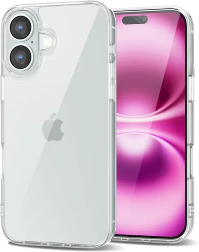 Vista 19 de LoeoeL para iPhone 8 Plus/ 7 Plus Funda Transparente, Funda Híbrida de Teléfono [Plástico Duro y Parachoques de Silicona Suave] Cubierta Protectora