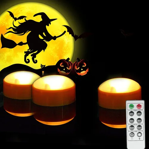 Vista 8 de Luces blancas de calabaza