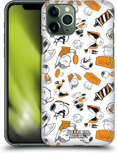 Vista 15 de Head Case Designs Carcasa rígida con licencia oficial de Peanuts Charlie Brown Chuck Barber Shop compatible con Apple iPhone 7/8/SE 2020 y 2022