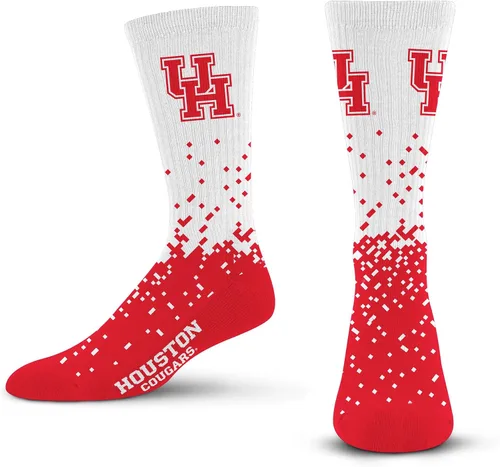 Vista 71 de For Bare Feet Calcetines de la NCAA para niños y niñas, unisex, Spray Zone Crew, para jóvenes