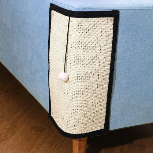 Vista 8 de Almohadilla para arañazos para gatos, sofá y muebles, protector de sisal natural para gatos, protector de sofá para gatos de interior, garras
