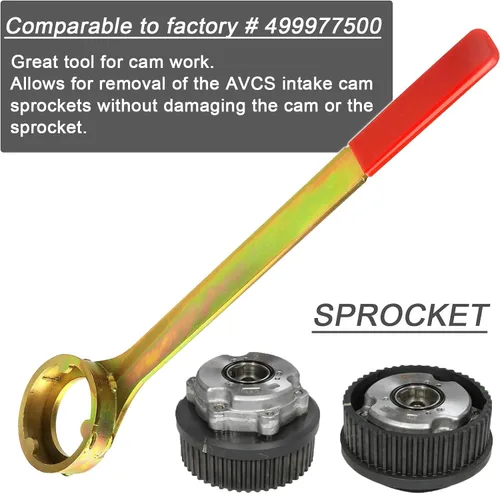 Vista 3 de AVCS - Herramienta de piñón de leva de admisión, herramientas de polea de motor compatibles con Subaru
